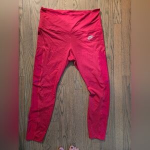 Nike Aur Red Leggings
